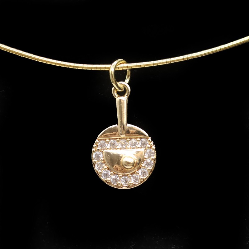 Table Tennis Racket Shaped Pendant Table Tennis Racket Shaped Pendant