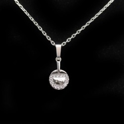 Table Tennis Racket Shaped Pendant