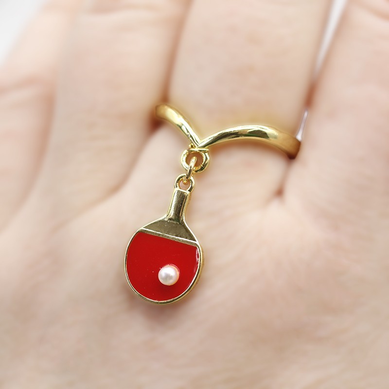 Anillo de tenis de mesa ajustable de latón