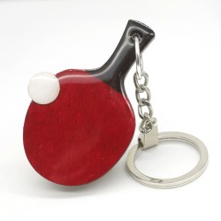 Llavero "Raqueta de Tenis de Mesa"