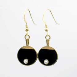 table tennis earrings